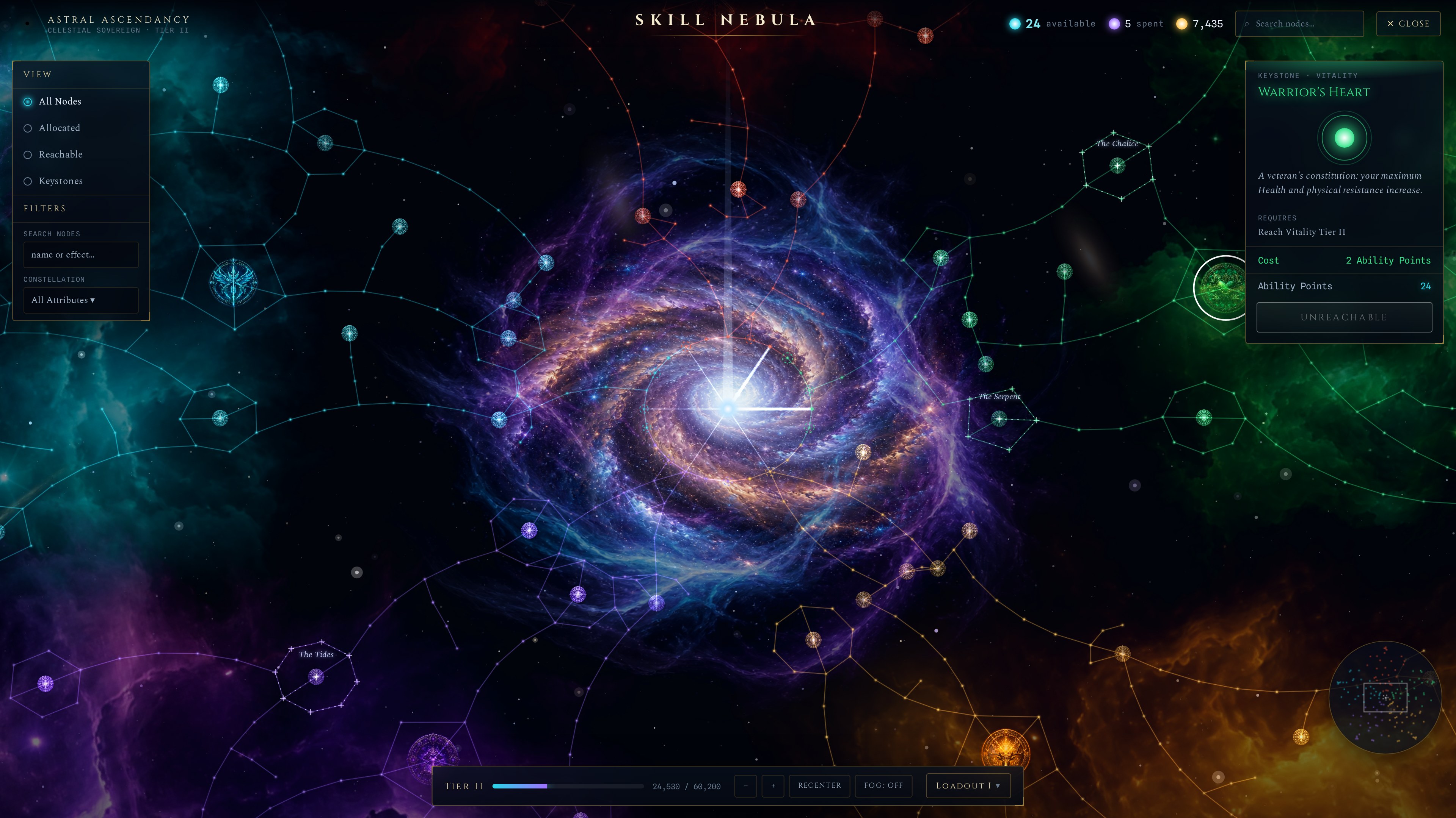 Skill Nebula galaxy overview